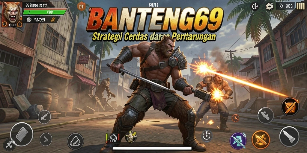Tampilan aksi seru dalam gameplay BANTENG69 yang penuh strategi.