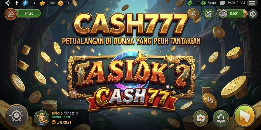 Screenshot gameplay CASH777 menampilkan aksi petualangan yang mendebarkan.