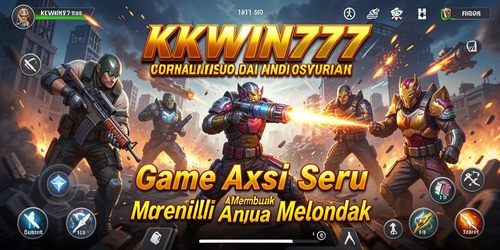 Tangkapan layar gameplay KKWIN777 menunjukkan aksi mendebarkan dan grafis yang memukau.