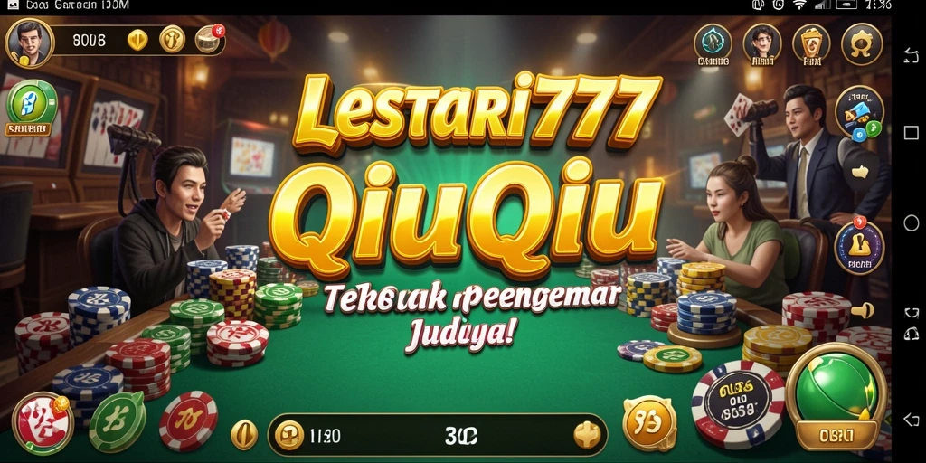 Screenshot gameplay QiuQiu LESTARI777 yang seru dan menegangkan.