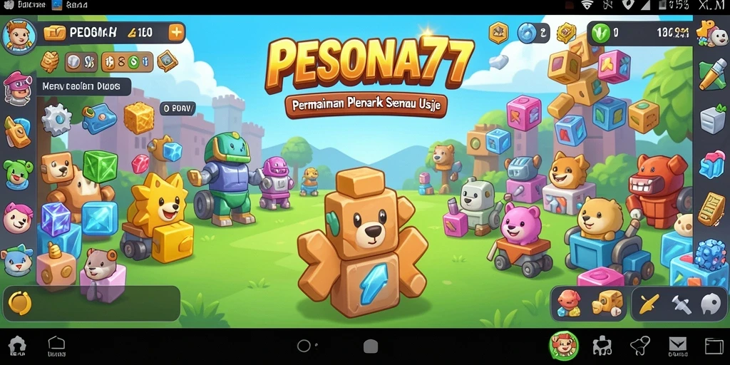 Tampilan permainan PESONA77 dengan gameplay yang menarik.