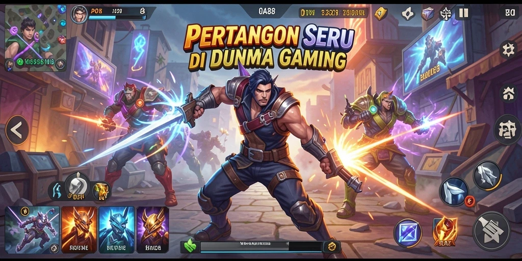 Tangkapan layar dari gameplay seru di POA88 saat pertarungan berlangsung.