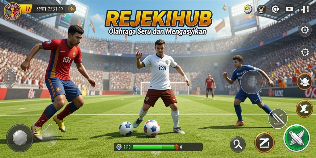 Tangkap layar saat bermain REJEKIHUB dengan aksi olahraga yang seru.
