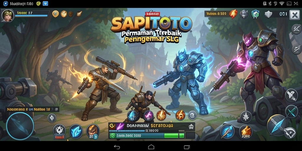 Tangkapan layar menampilkan strategi pertempuran intens di SAPITOTO.