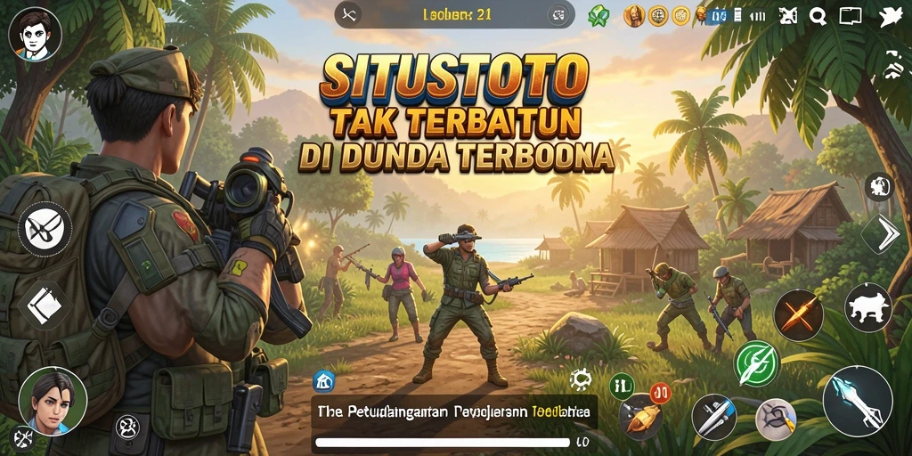 Tangkapan layar gameplay SITUSTOTO yang menunjukkan eksplorasi dunia terbuka.